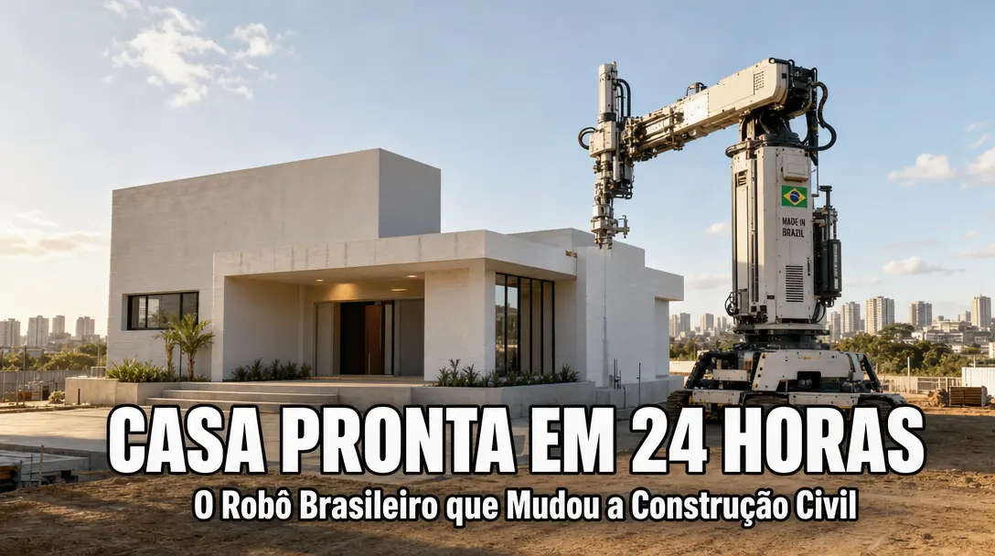Casa Pronta em 24 Horas - Conheça a Tecnologia 100% Brasileira que Está Revolucionando a Construção Civil