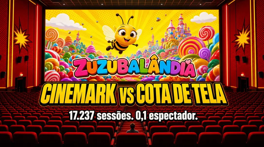 Cinemark Usa Brecha na Cota de Tela e Exibe “Zuzubalândia” 17 Mil Vezes para Fugir de Filmes Ruins