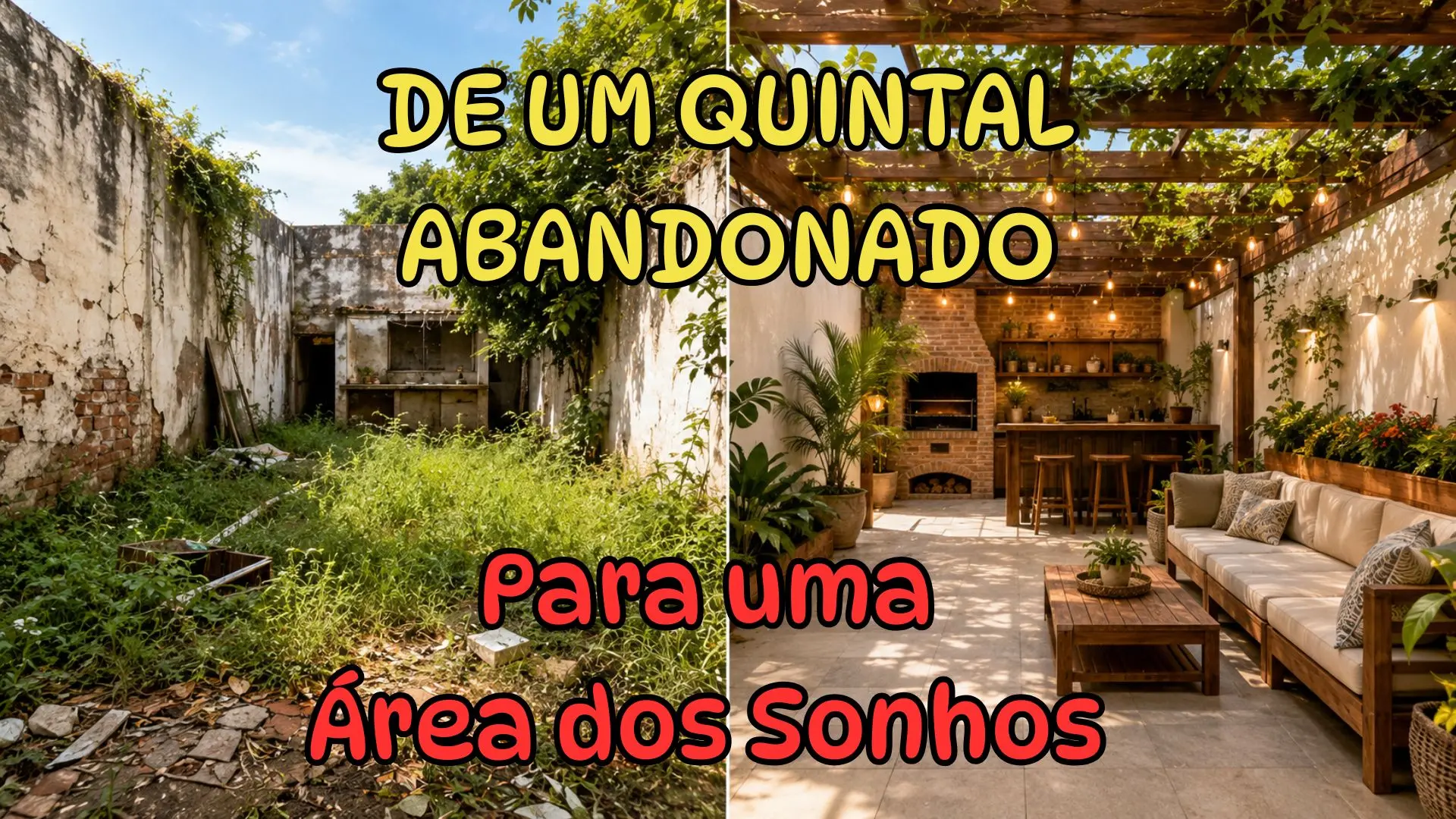Como Valorizar Seu Imóvel Transformando o Quintal em Área de Lazer — Passo a Passo Real