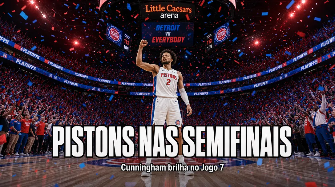 De 3-1 para Classificados – Detroit Pistons Elimina Orlando Magic no Jogo 7 com Show de Cunningham