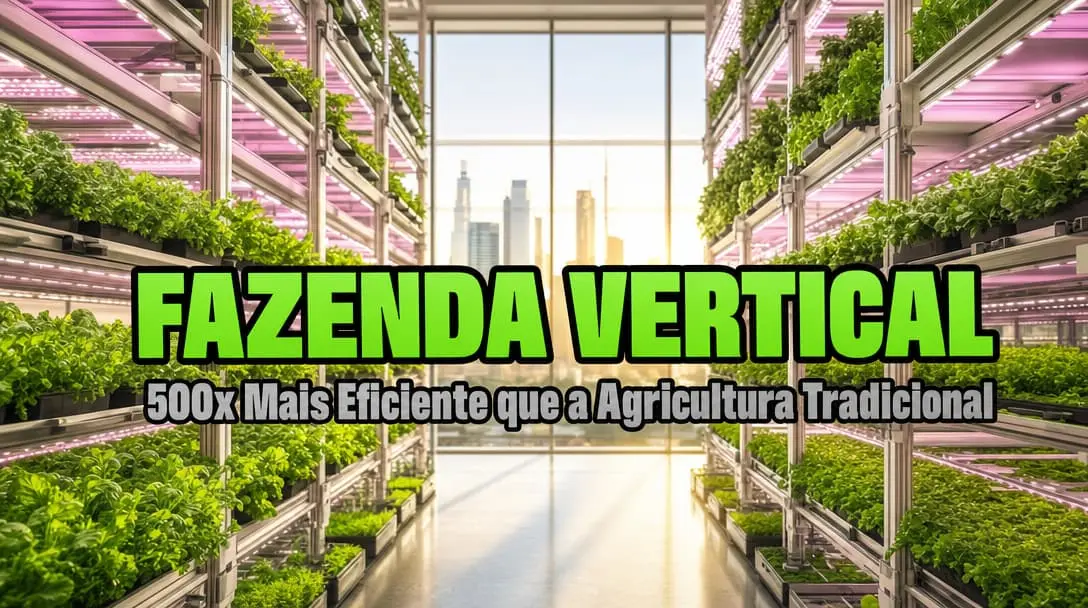 Dentro da Fazenda Vertical Mais Avançada dos EUA — 500 Vezes Mais Eficiente com Apenas 4 Andares