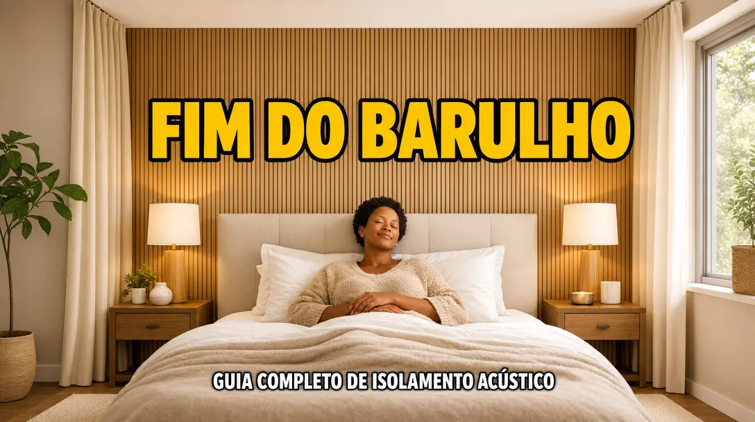 Isolamento Acústico - As Melhores Soluções para Acabar com o Barulho da Rua e do Vizinho de Vez