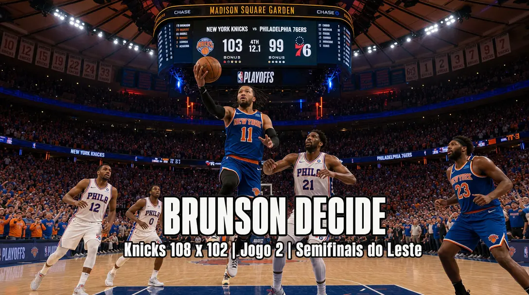 Knicks Dominam Série no Leste - Brunson, Anunoby e Towns Brilham no Jogo 2