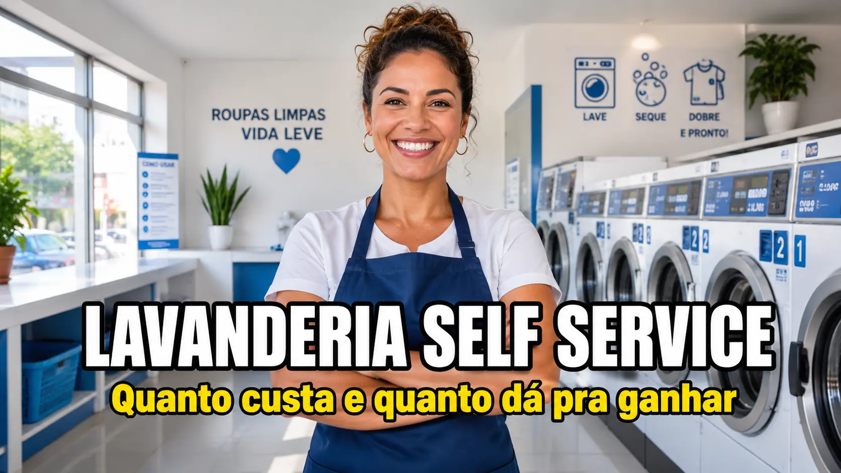 Lavanderia Self Service - Investimento, Lucro e Como Abrir o Seu Negócio em 2026