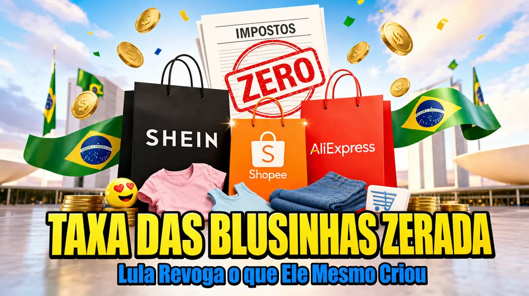 Lula Revoga Lei que Ele Sancionou Dizendo que Nunca Viu Necessidade desta Lei - Ele Acha que Brasileiros são Palhaços