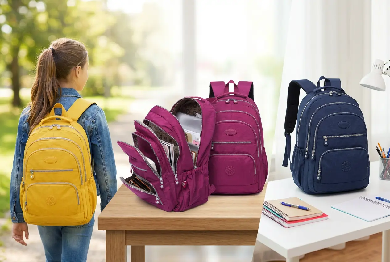 Mochila Grande para Escola e Notebook