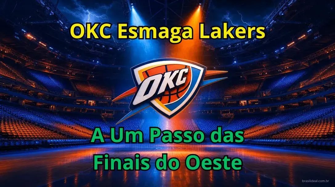 OKC Esmaga Lakers Pela Terceira Vez Seguida e Fica a Um Passo das Finais do Oeste