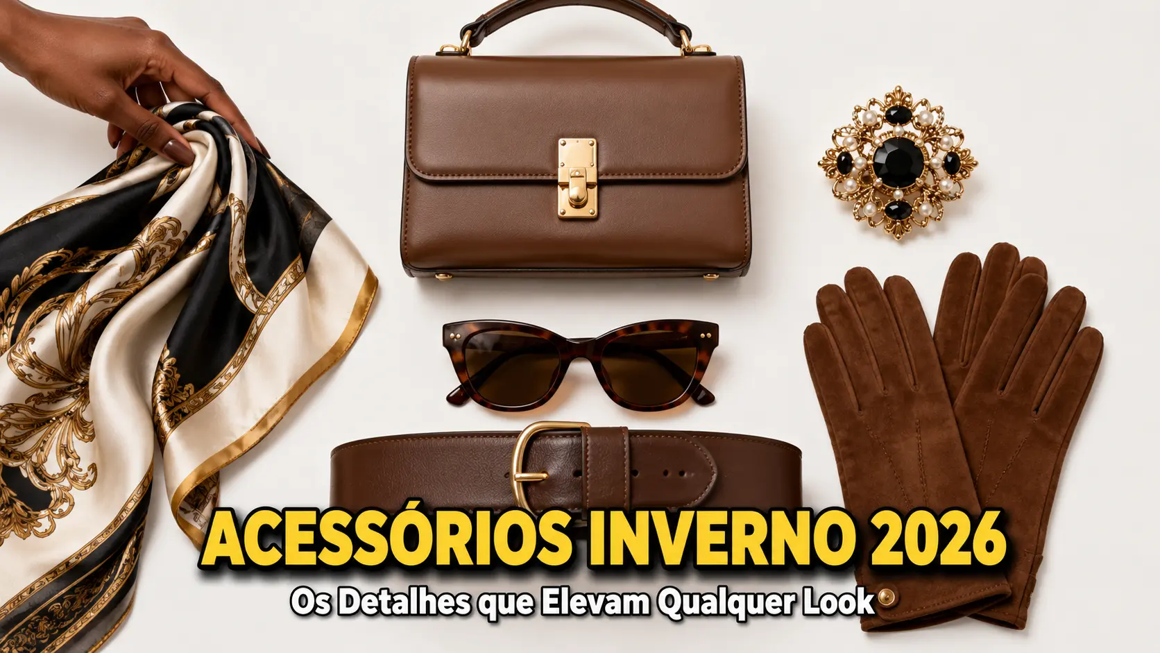 Os 7 Acessórios de Inverno 2026 que Vão Elevar Seu Estilo do Básico ao Editorial