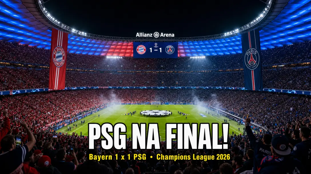 PSG x Arsenal - Parisienses Eliminam Bayern e Confirmam Presença na Final da Champions em Budapeste