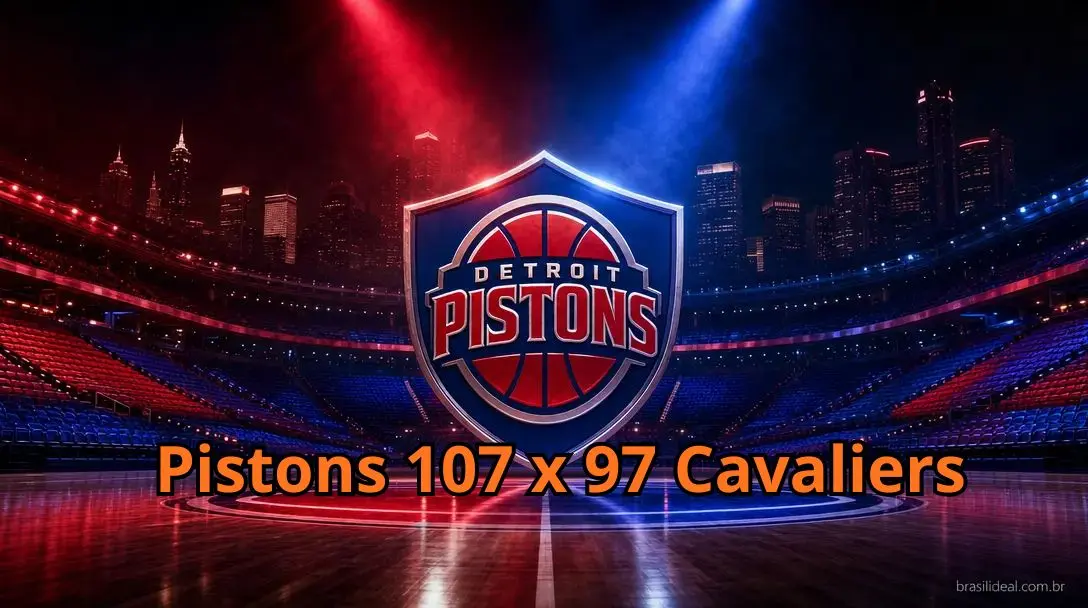 Pistons 107 x 97 Cavaliers – Detroit Segura Reação de Cleveland e Abre 2 a 0
