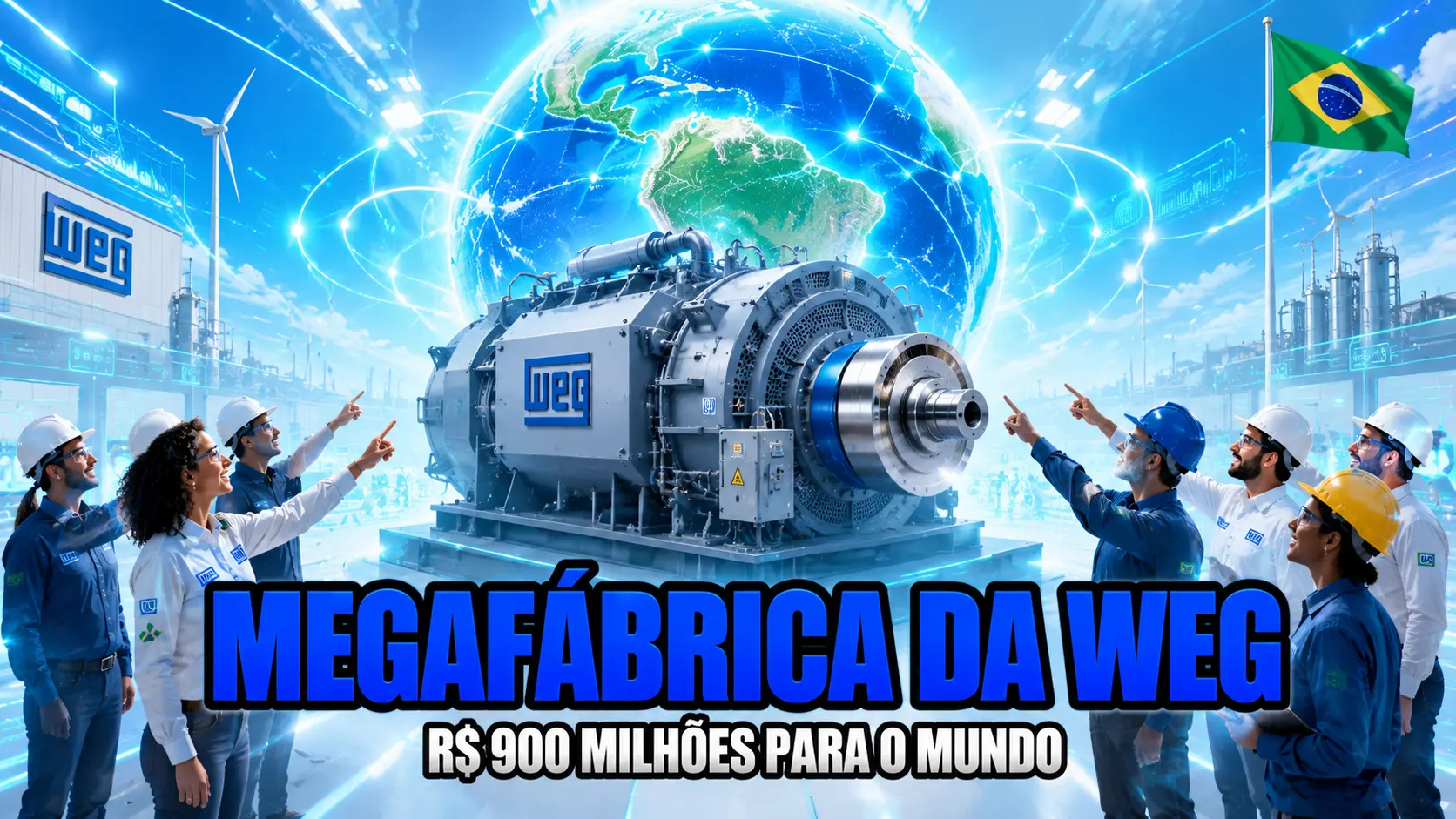 R$ 1,1 bilhão e 1.000 Empregos - O Maior Investimento da História da WEG vai sair de Guaramirim
