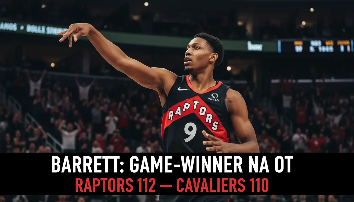 RJ Barrett Faz Game-Winner Surreal na Prorrogação e Raptors Forçam Jogo 7 Contra os Cavaliers