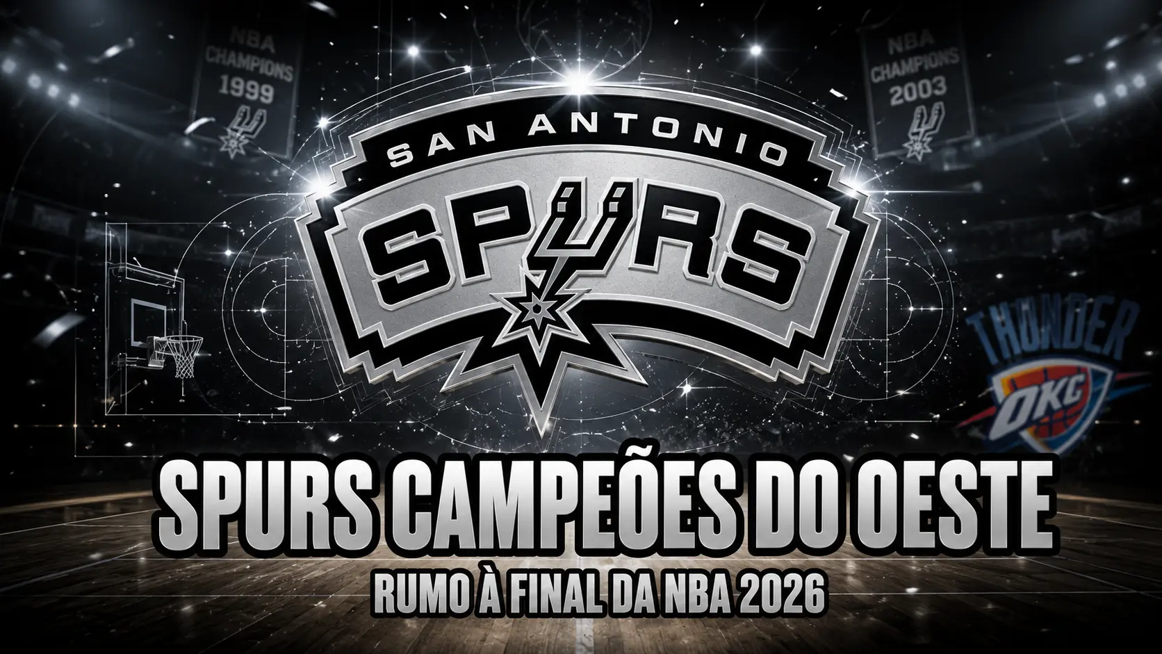 San Antonio Elimina o Thunder e Enfrenta os Knicks na Decisão da NBA - SGA Brilhou ma sem Apoio