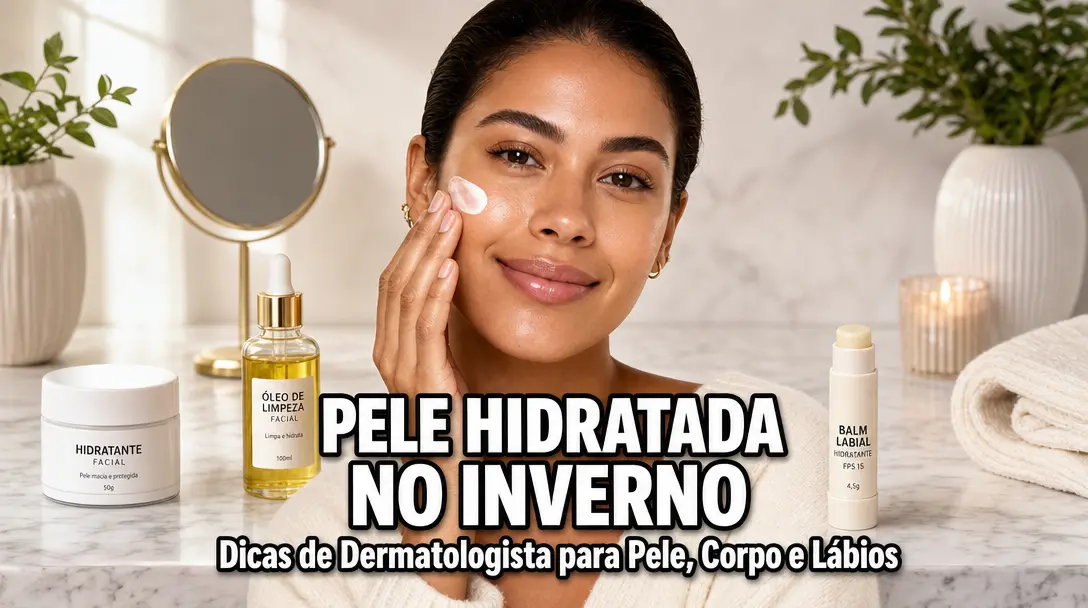 Skincare de Inverno – Dicas de Dermatologista para Manter a Pele Hidratada e Bonita no Frio