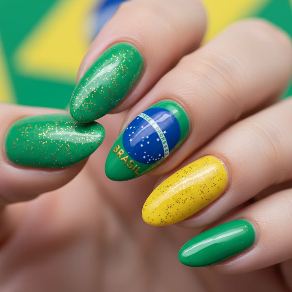 Unhas Mãos Mary Santos