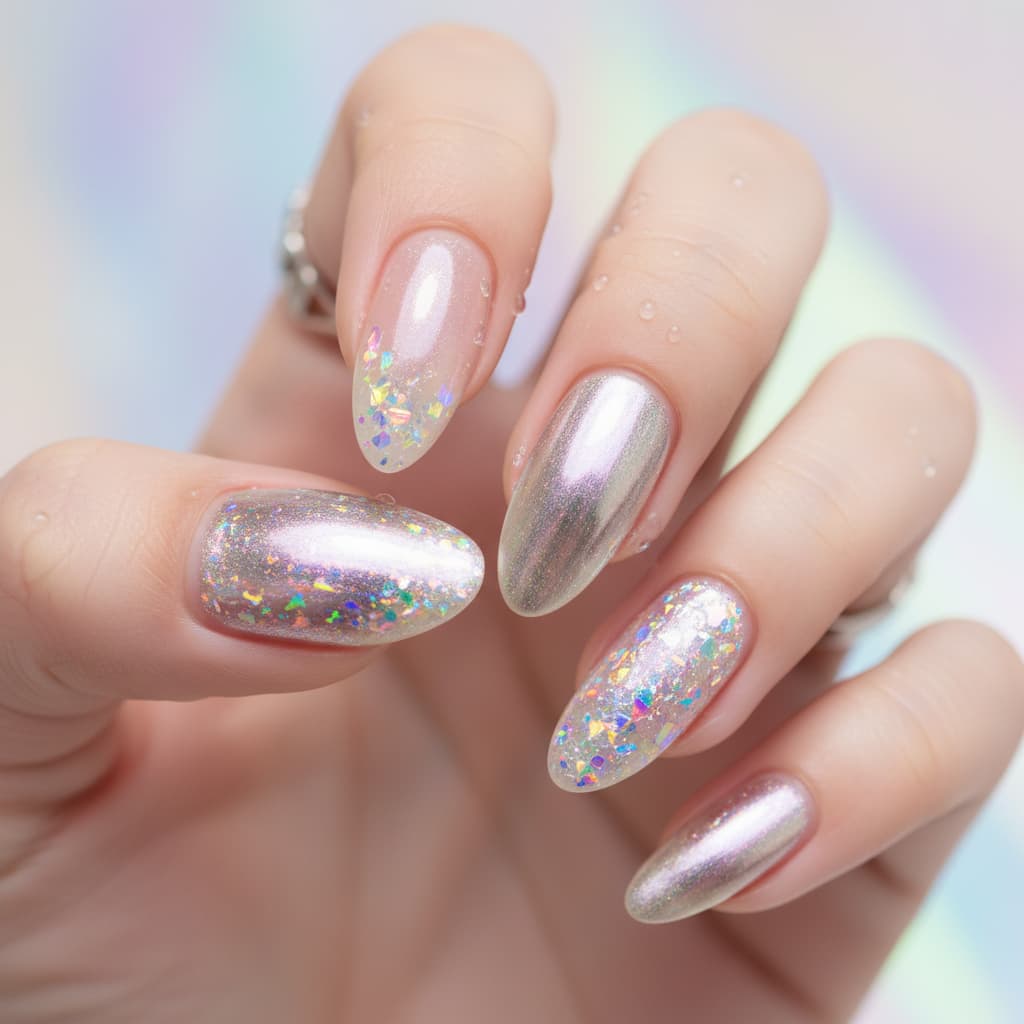 Unhas Mãos Mary Santos