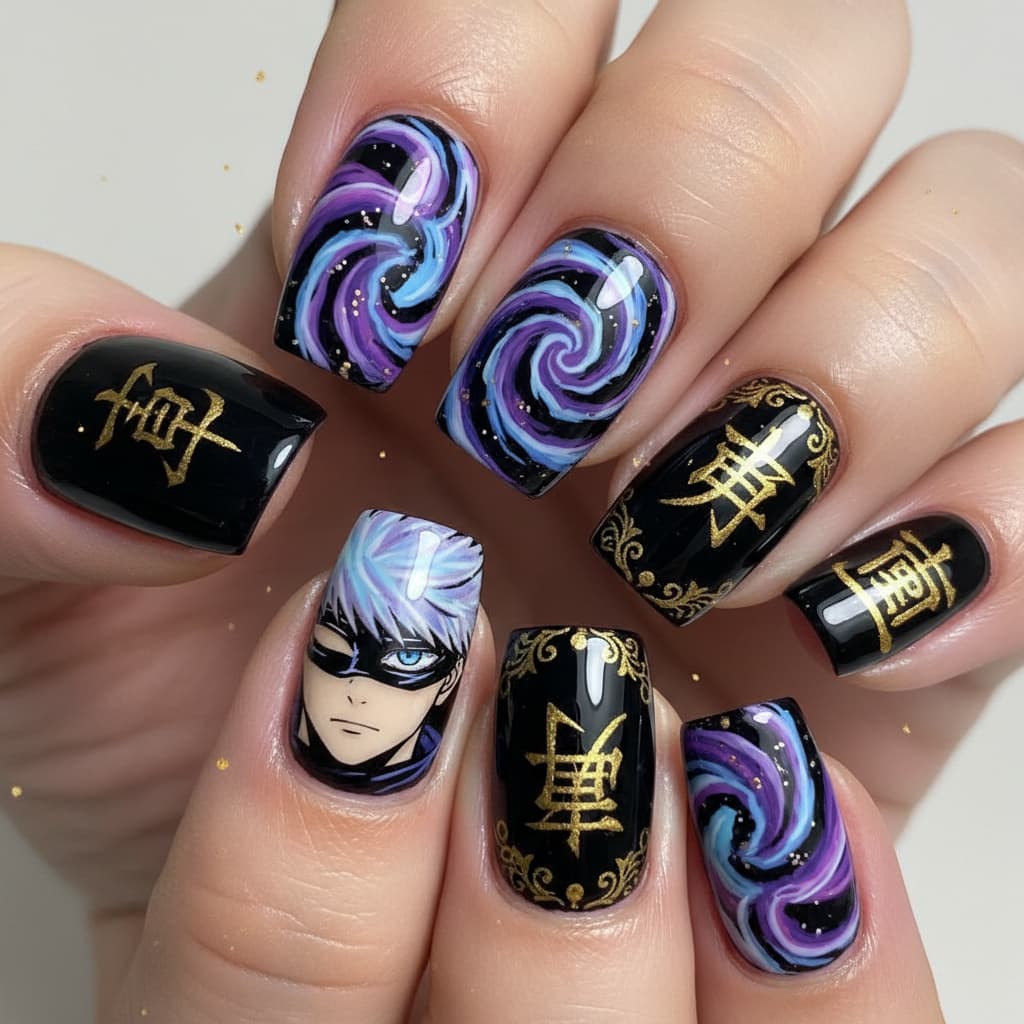 Unhas Mãos Mary Santos