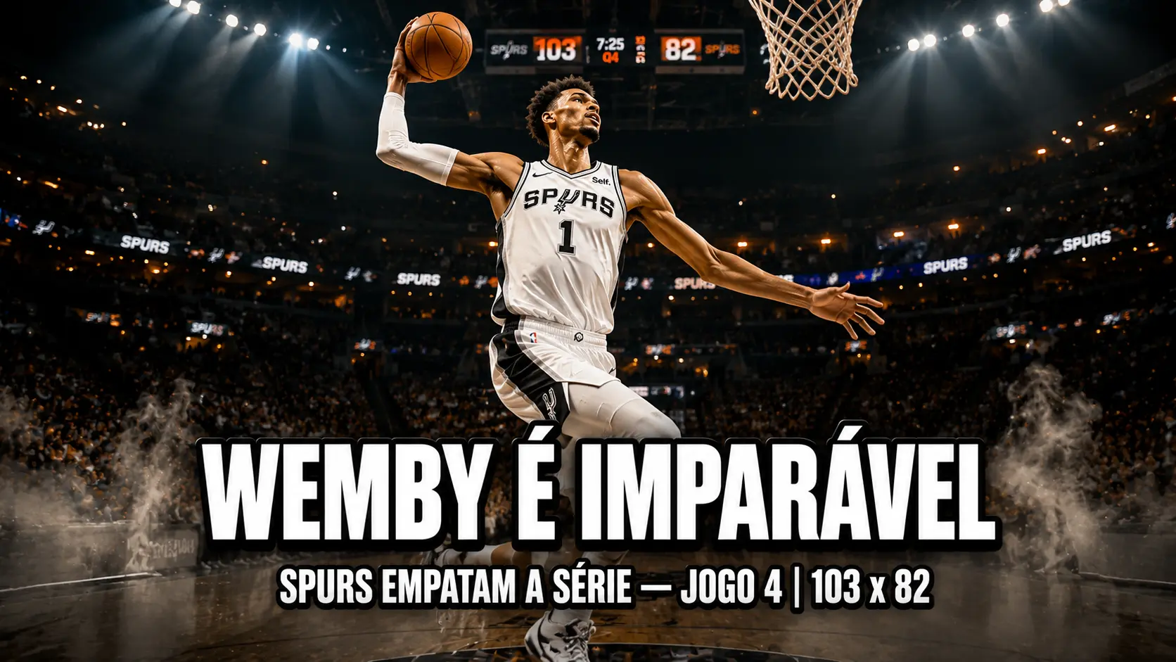 Wemby Curry do Meio da Quadra - A Noite Histórica que Salvou os Spurs nas Finais do Oeste