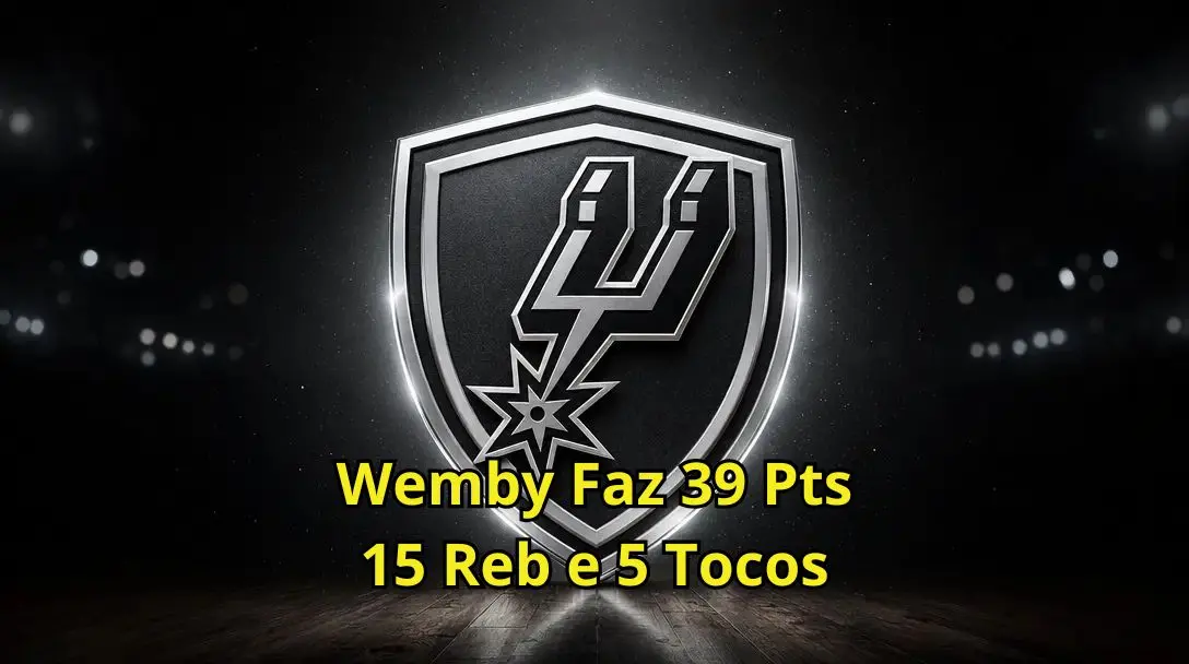 Wemby Faz 39 Pts, 15 Reb e 5 Tocos e Leva Spurs à Vitória no Jogo 3 Sobre os Wolves