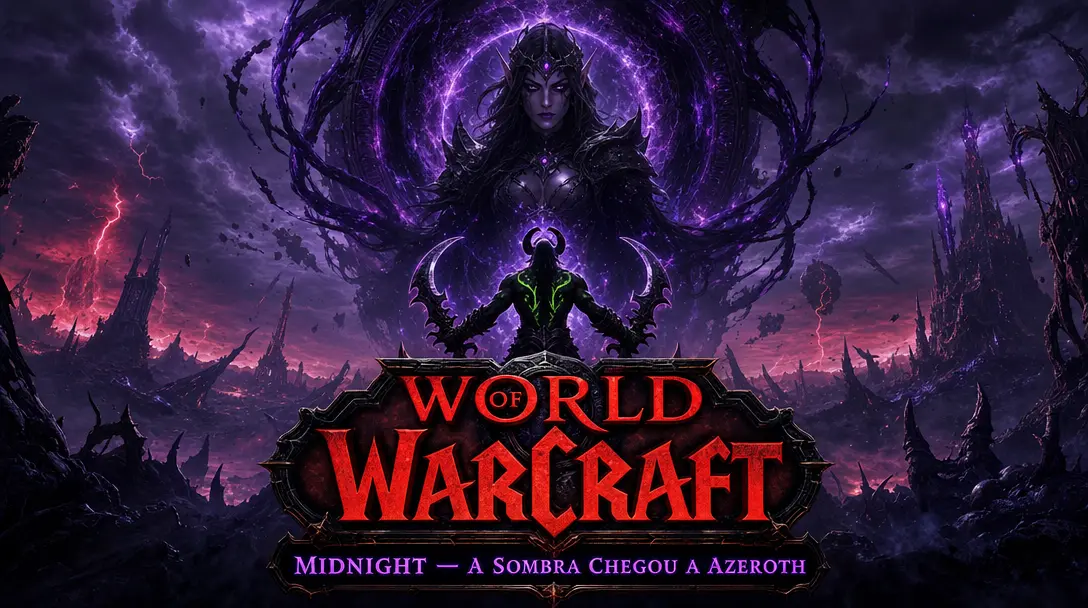 World of Warcraft – Midnight — Por Que Esta É a Expansão Mais Esperada de 2026 para os Fãs do MMO