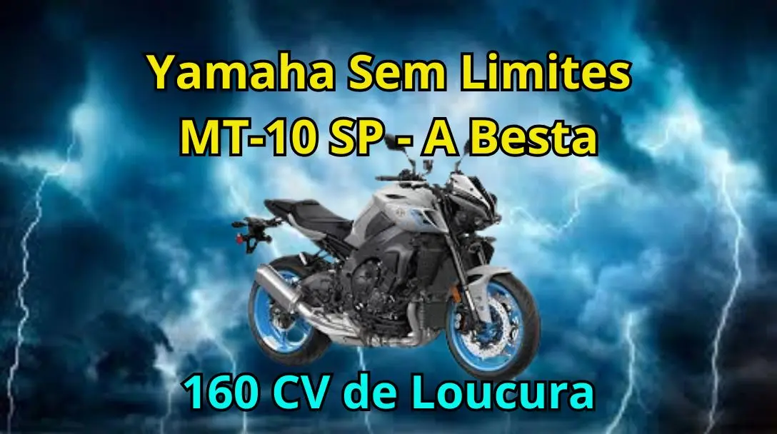 Yamaha MT-10 SP 2026 – Motor da R1, Eletrônica MotoGP e Suspensão Öhlins Semiativa