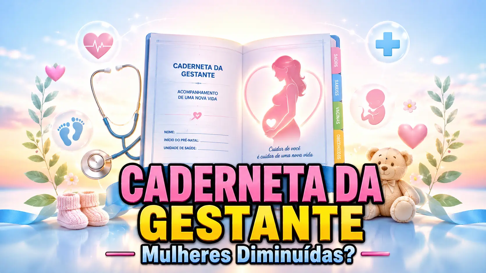 A Nova Caderneta da Gestante do Governo Restringe o Termo Mãe e Adota Pessoa que Gesta - Ataque Gratuito ou Algo a Mais