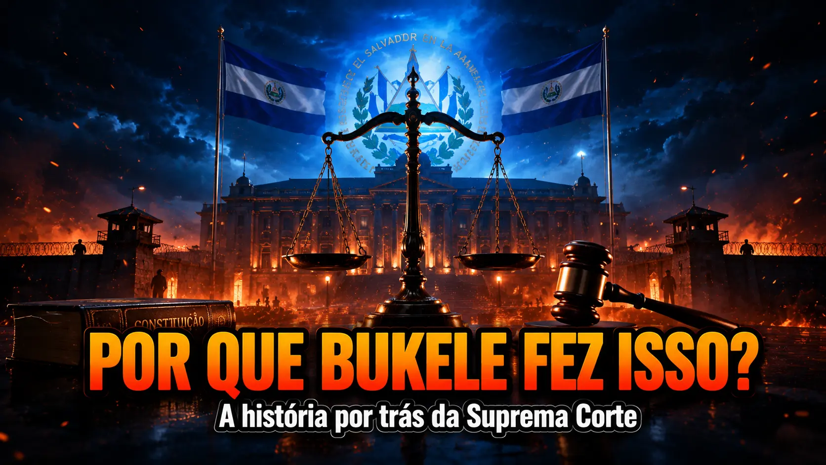 A Tarde em Que El Salvador Esvaziou Sua Suprema Corte – Como Bukele Concentrou Poder e Mudou um País em Tempo Recorde