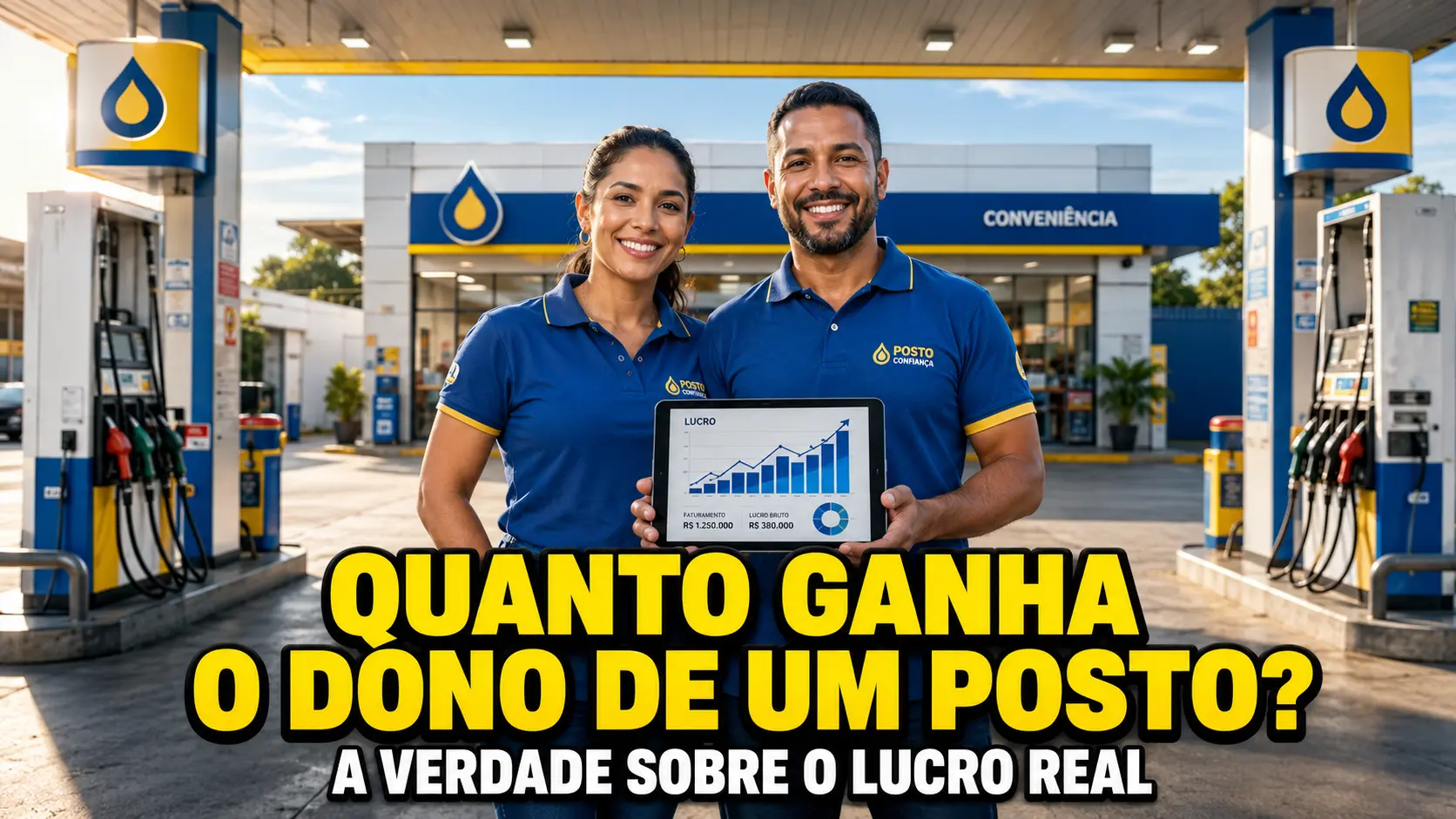 A Verdade Sobre os Postos de Gasolina – Margem Apertada, Volume Alto e Lucro Surpreendente