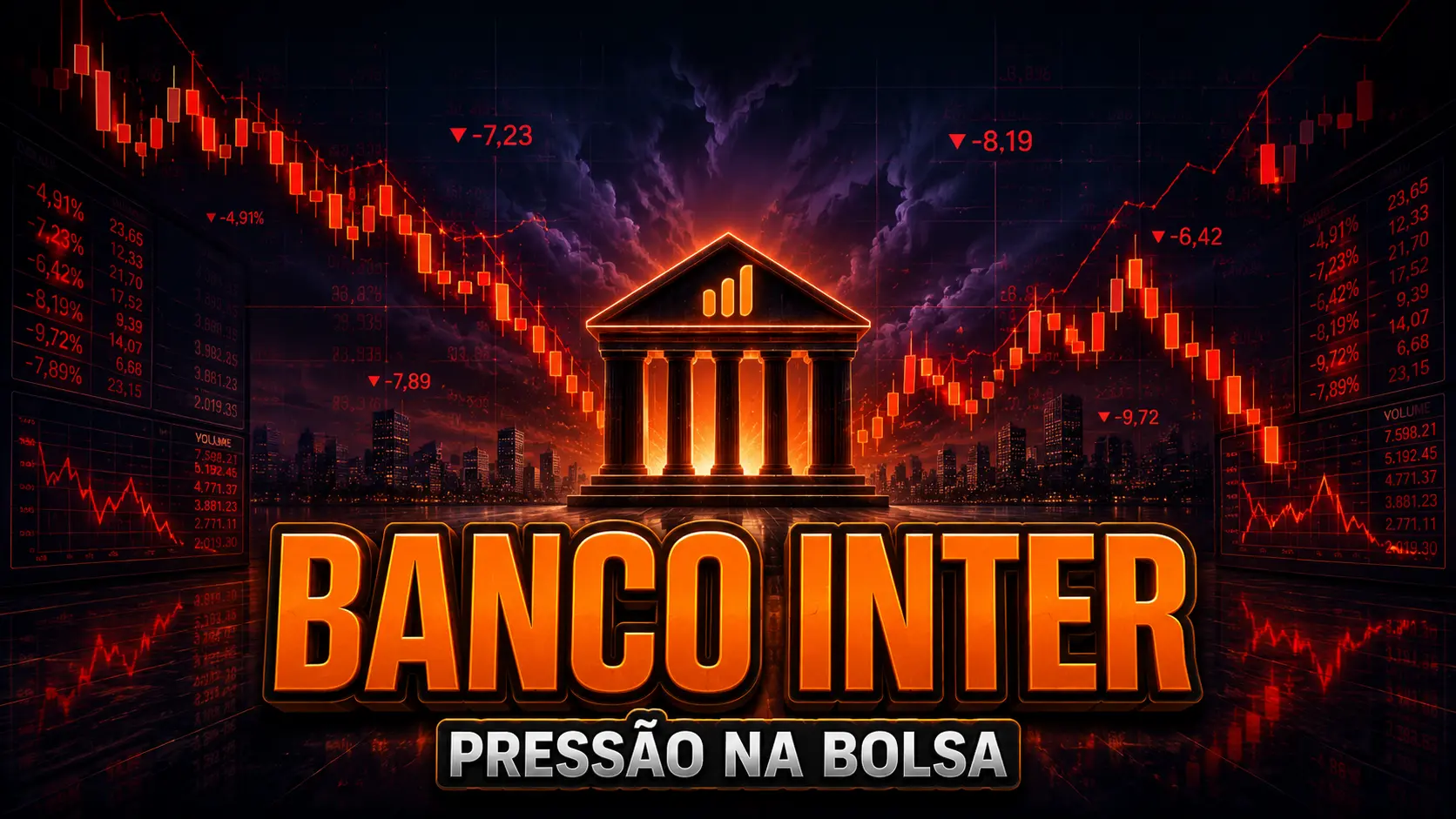 Ações do Banco Inter Caem 19% em 30 Dias – Entenda Por Que o Mercado Está Preocupado
