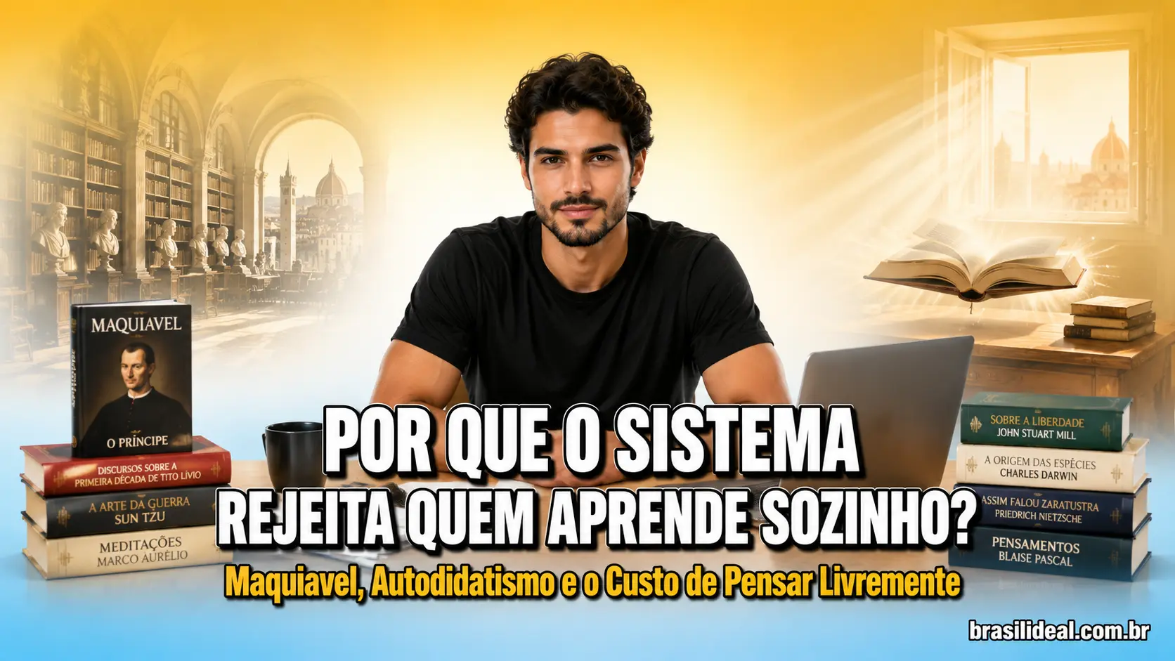 Aprender Sem Pedir Licença - Lições de Maquiavel - 5 Razões Pelas Quais o Sistema Teme o Autodidata