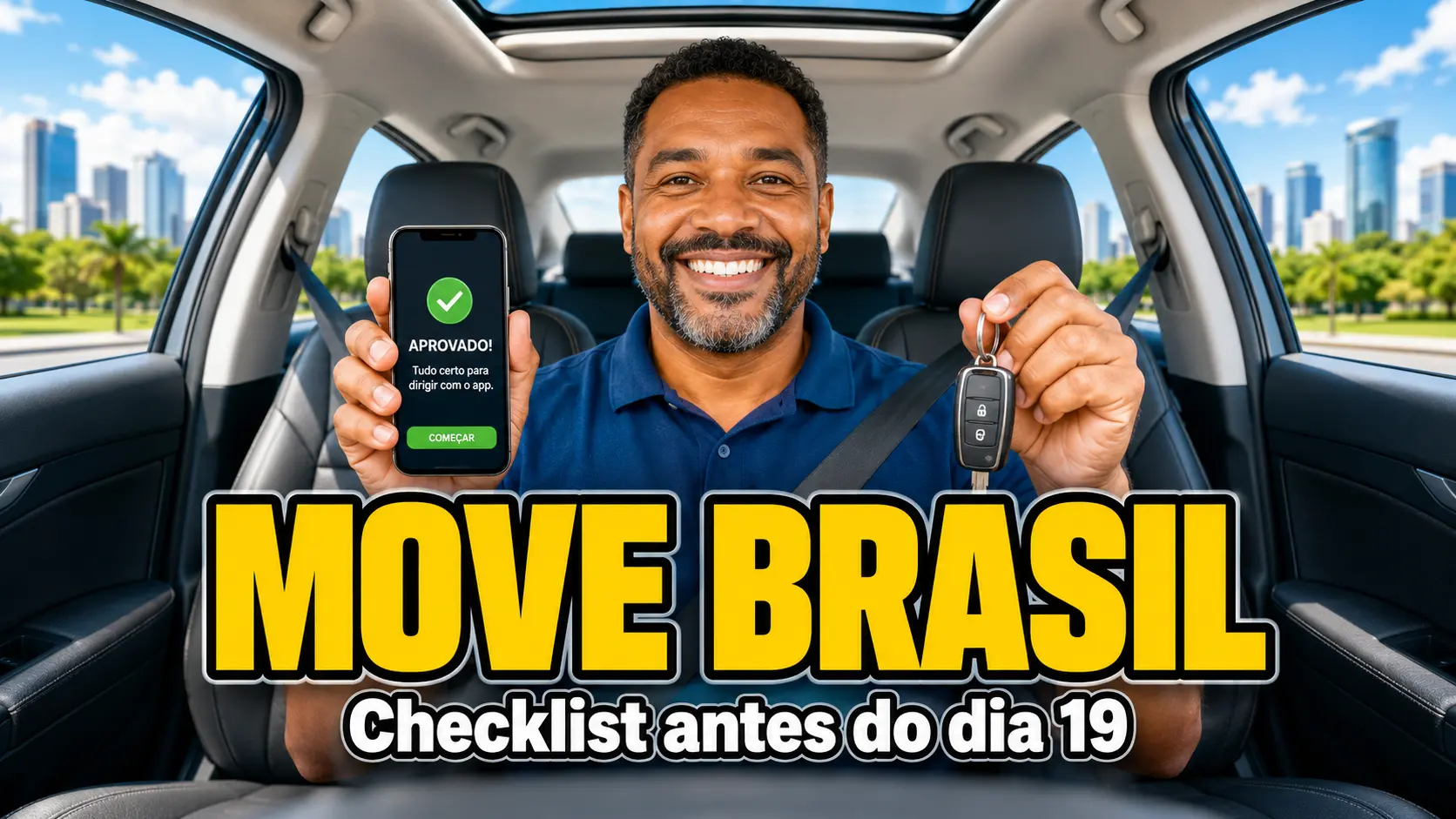 Carro Zero pelo Move Brasil - O que Fazer ANTES do dia 19 para não Ficar de Fora - Como usar a Renda Familiar e o Carro Usado