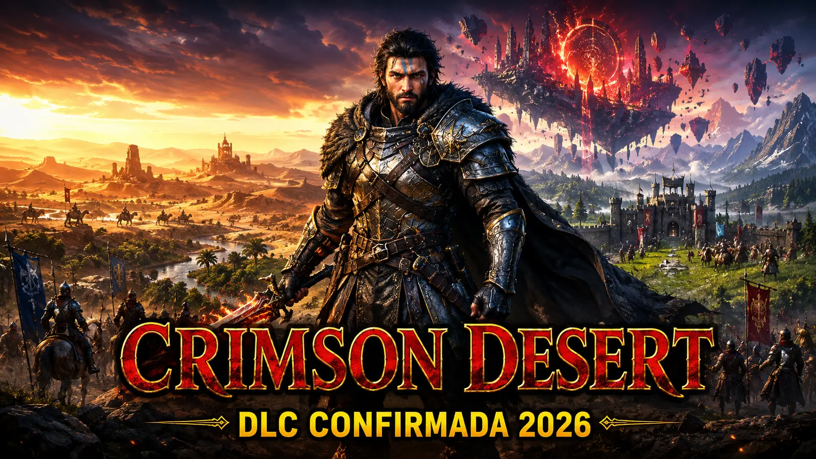 DLC de Crimson Desert Confirmada Oficialmente – Tudo Sobre a Atualização de Junho a Setembro de 2026