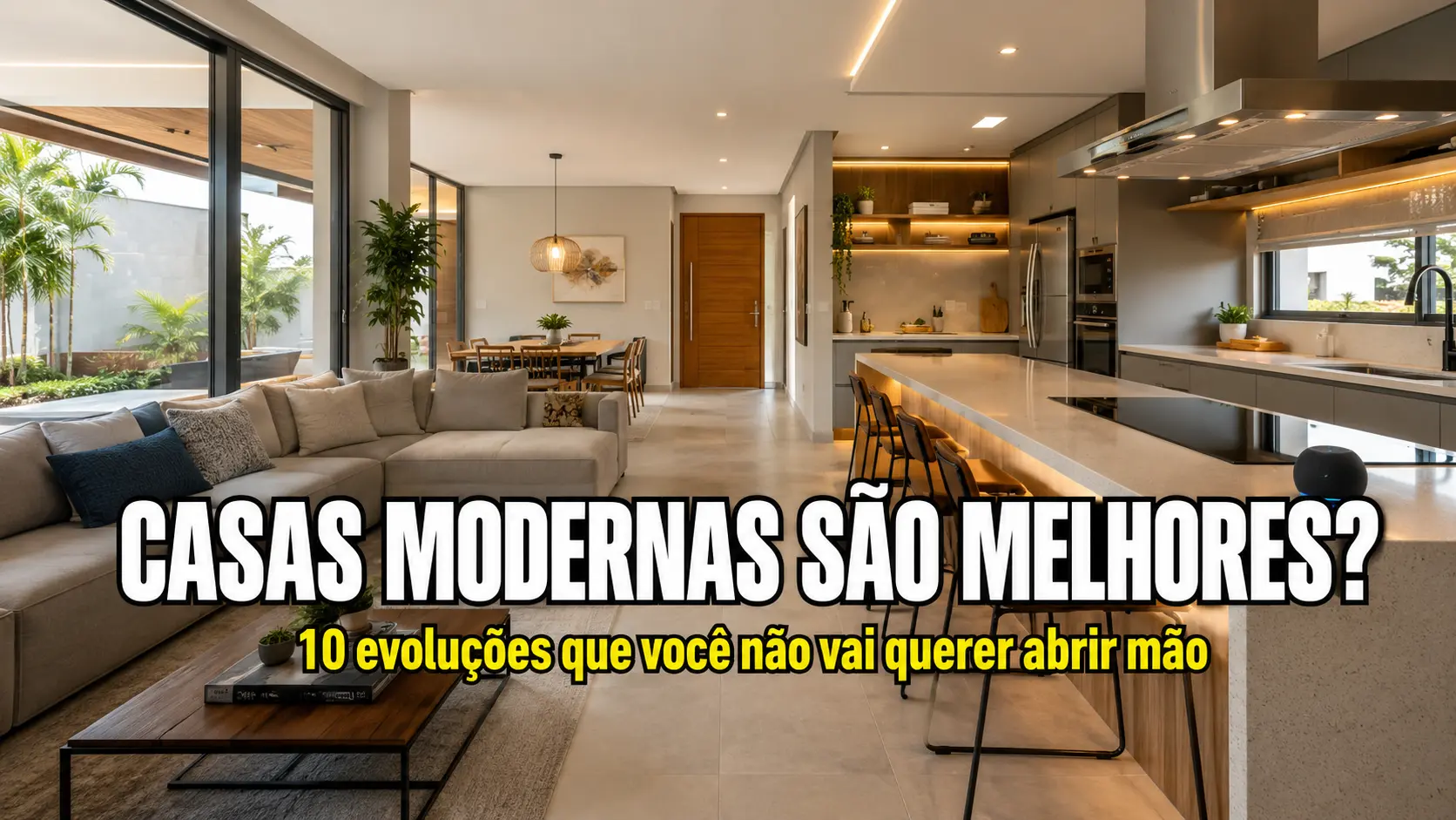 Do Chuveiro Elétrico à Automação - 10 Evoluções das Casas Modernas que Você Não Vai Querer Abrir Mão