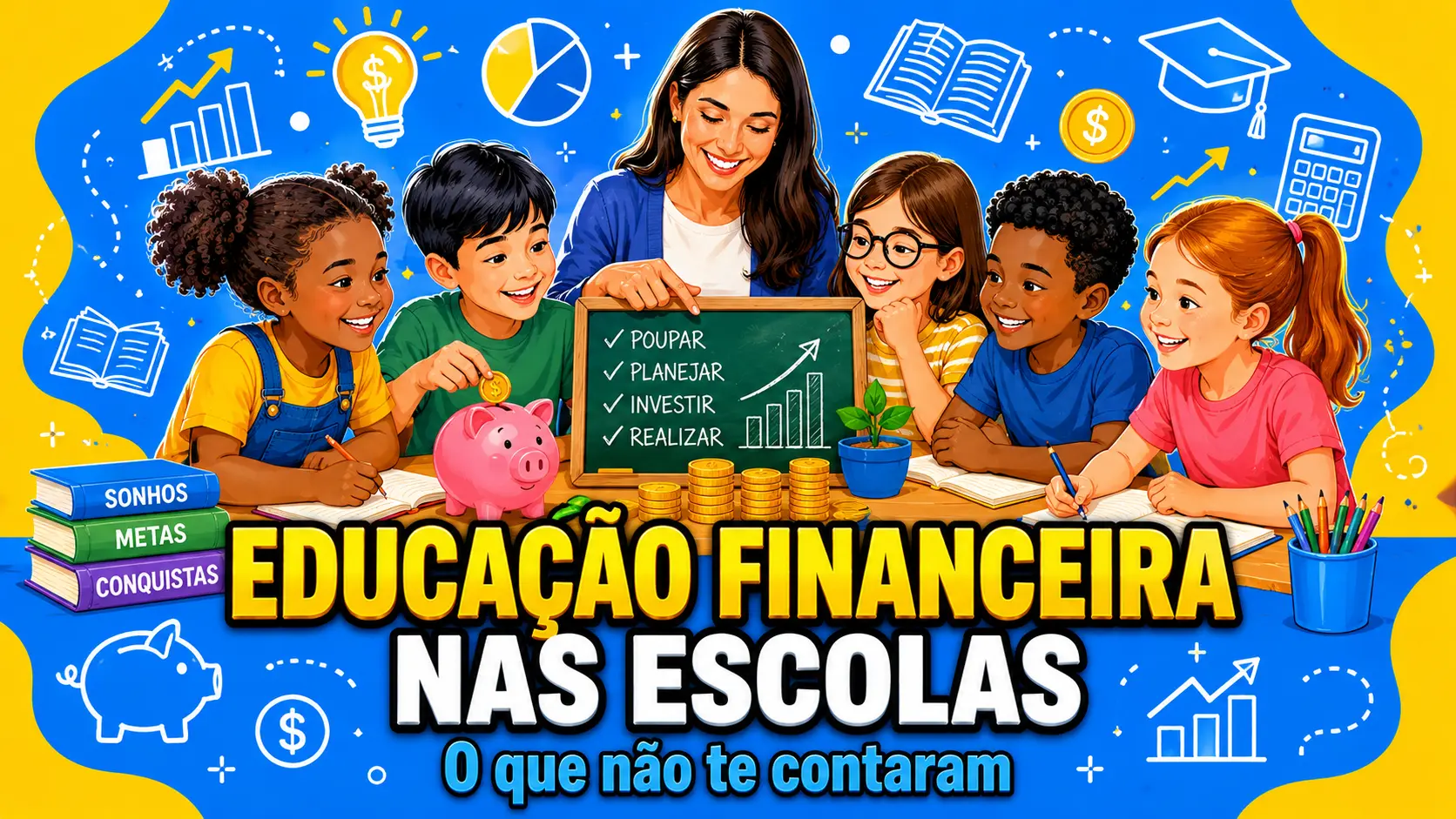 Educação Financeira nas Escolas – O Que Não Te Contaram (e Por Que Isso Muda Tudo)