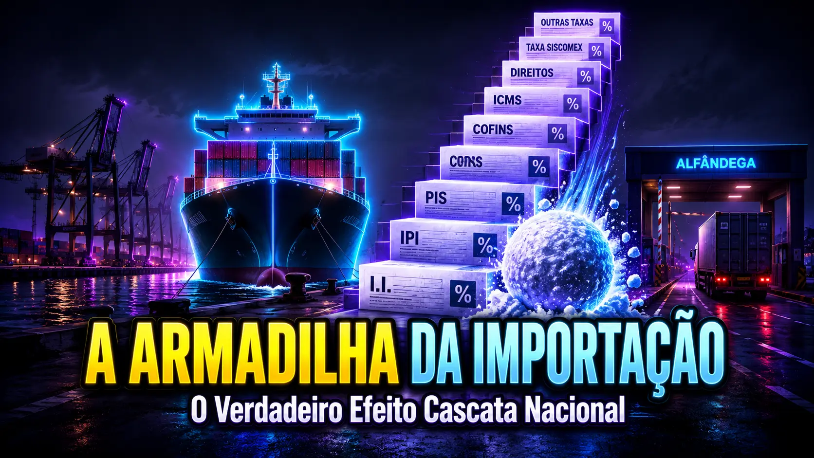 Imposto Sobre Imposto – Como o Brasil Tributa o Frete Antes da Mercadoria Existir