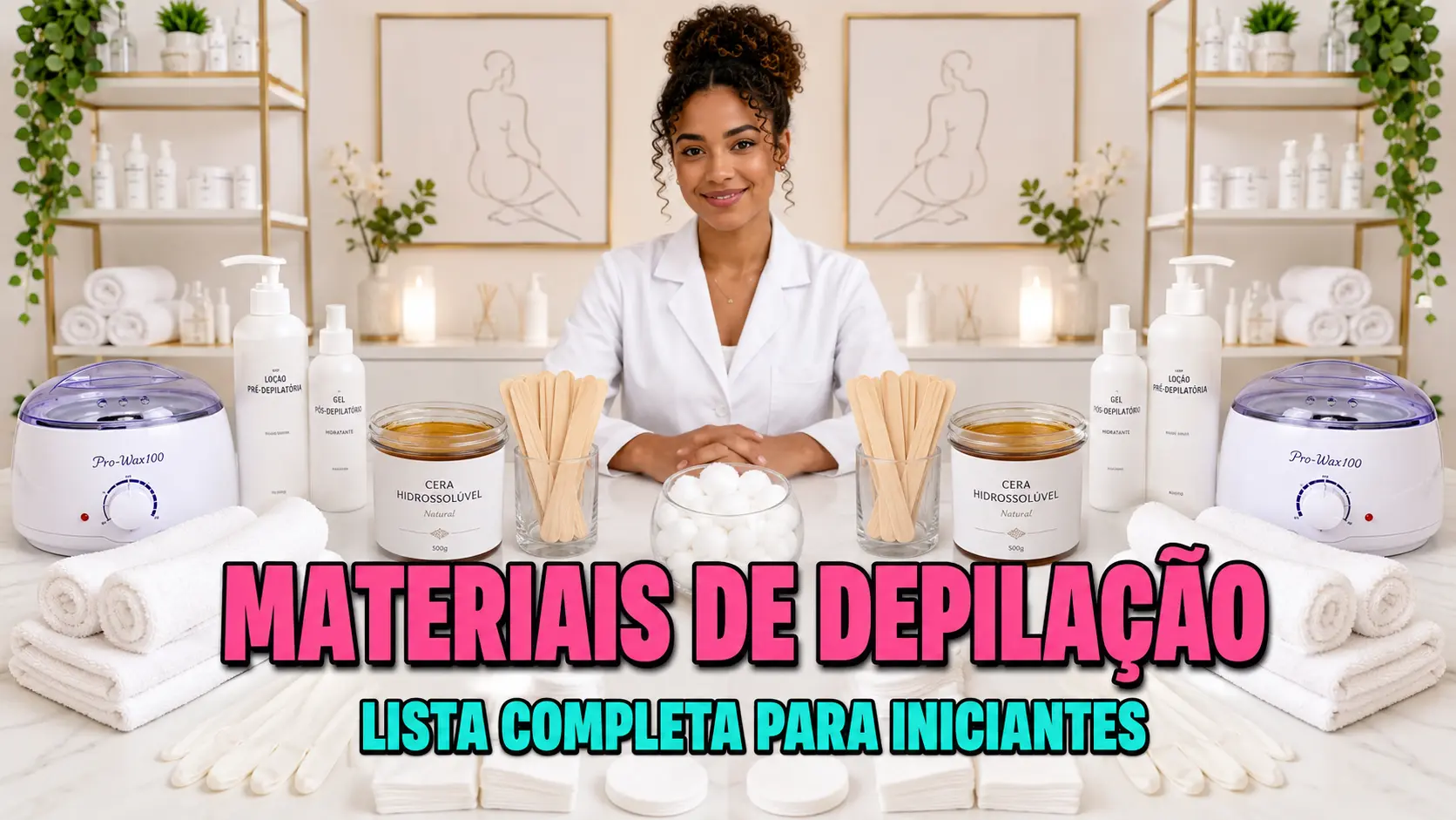 Kit de Depilação – Todos os Materiais Essenciais Para Começar com Qualidade