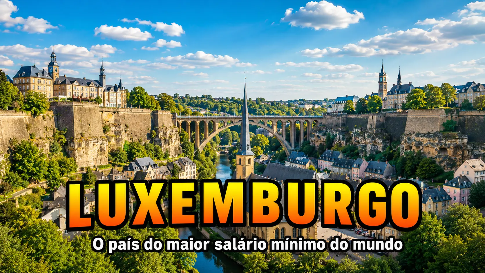 Luxemburgo - O País com o Maior Salário Mínimo do Mundo Onde Falam Português - Transporte Grátis, Salário Alto e a Armadilha Escondida