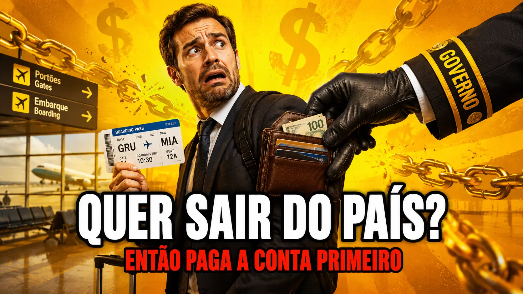 O Canadá Criou um Imposto para Punir Quem Quer Ir Embora — e o Brasil Está Prestando Atenção