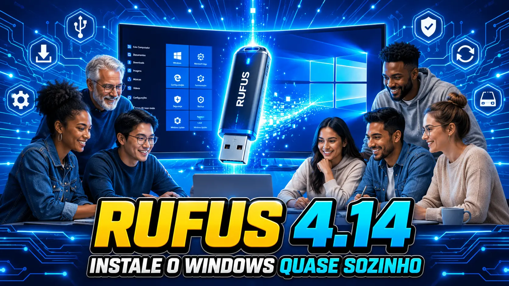 O Fim da Formatação Demorada? Como o Rufus 4.14 Automatiza a Instalação do Windows