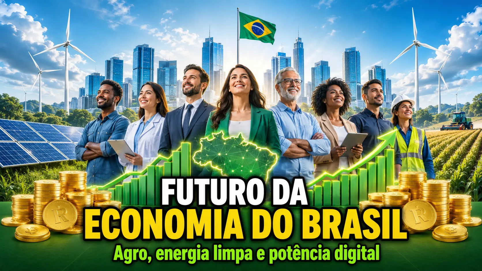 O Futuro da Economia do Brasil – Por que o País pode Deixar de ser a “Atlântida” e Virar Potência Global