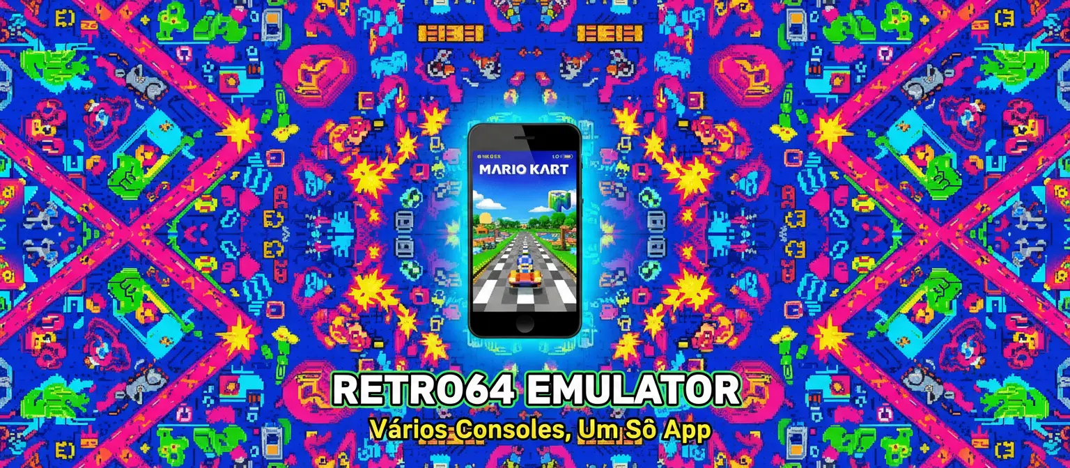 Como jogar Clássicos no Celular com o Retro64 Emulator – NES, Super Nintendo e N64 no Android