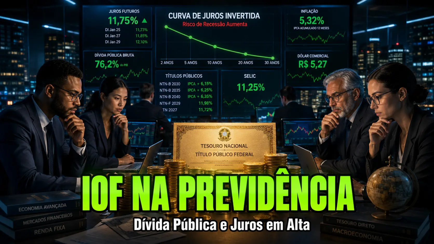 Entenda por que o IOF na Previdência Derrubou a Captação em 93% e Pressiona os Juros