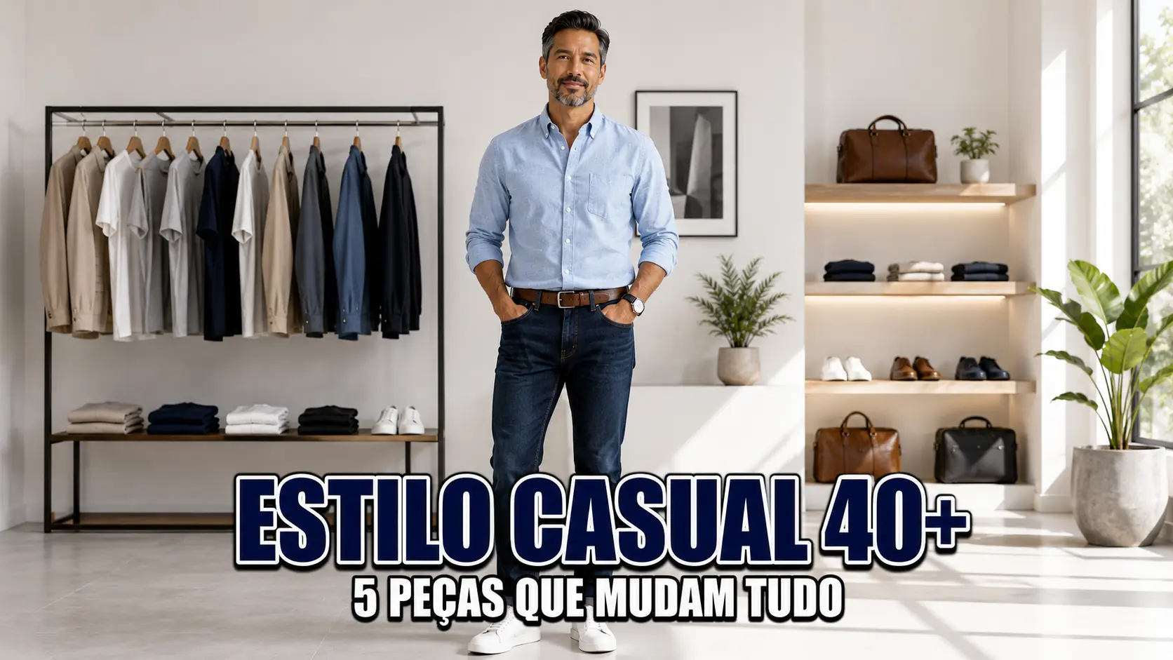 Estilo Masculino Maduro – as 5 Categorias de Peças que Constroem um Visual com Presença e Elegância