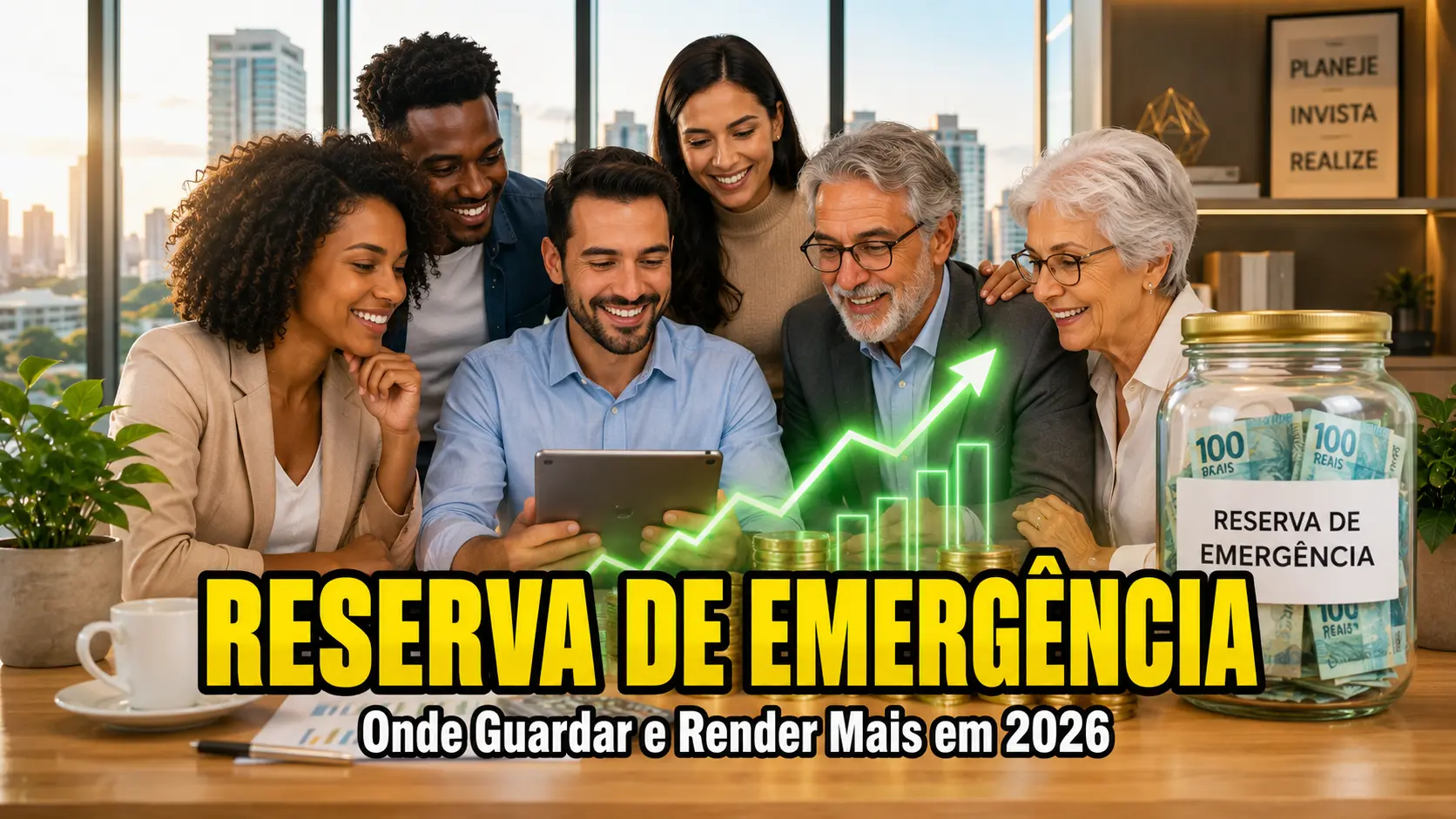 Os Melhores Lugares para a Reserva de Emergência com a Selic Alta em 2026