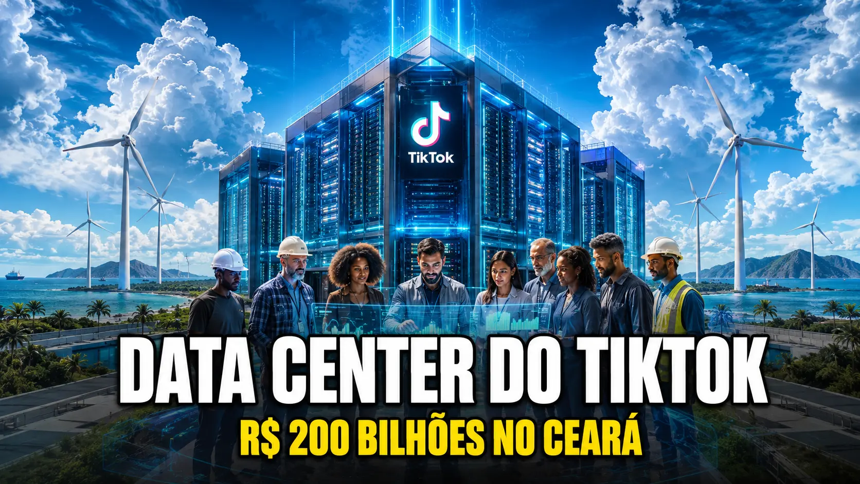 Por que o TikTok escolheu o Ceará para construir seu maior data center fora da China