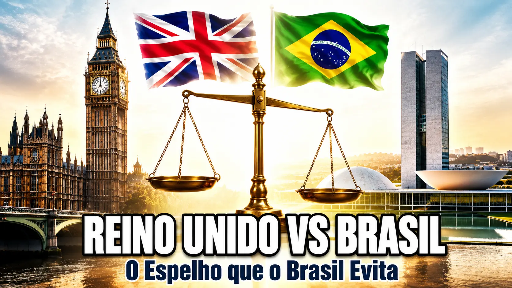 Reino Unido vs Brasil – Comparando com os Melhores do Mundo – Parte IX – Instituições, Responsabilidade e o Abismo que Nos Separa