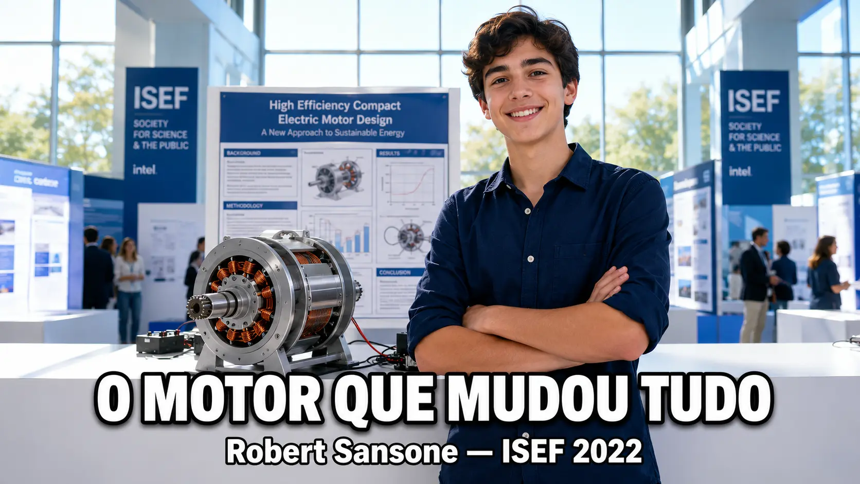 Robert Sansone - o Adolescente que Reinventou o Motor Elétrico e Ganhou US$ 75 Mil